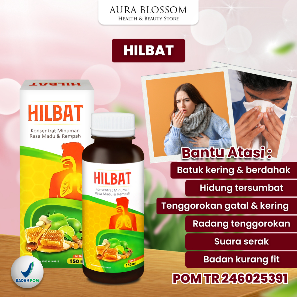 

HILBAT KONSENTRAT RASA MADU DAN REMPAH 150 ML