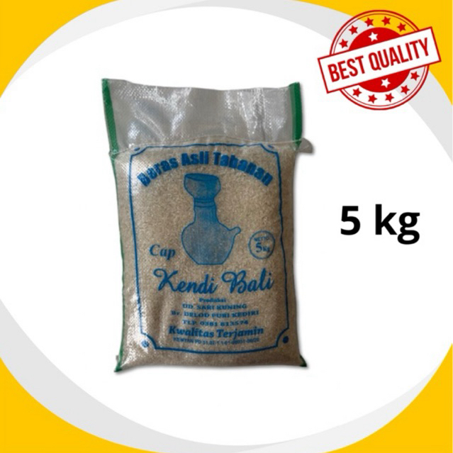 

Beras Asli Tabanan Cap Kendi Bali 5kg