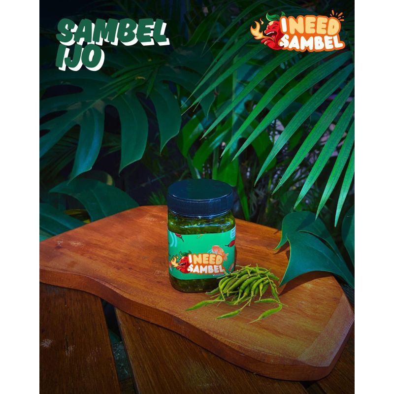 

150gr Sambel Cabe Hijau | I Need Sambel | Bikin Hidangan Tambah Nikmat