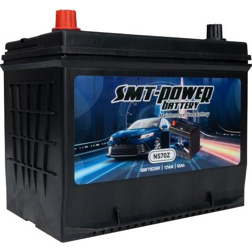 Smt Power Battery Aki Mobil NS70Z 12 Volt 65 Ah Baterai Kering Mobil Maintenance Free Battery
