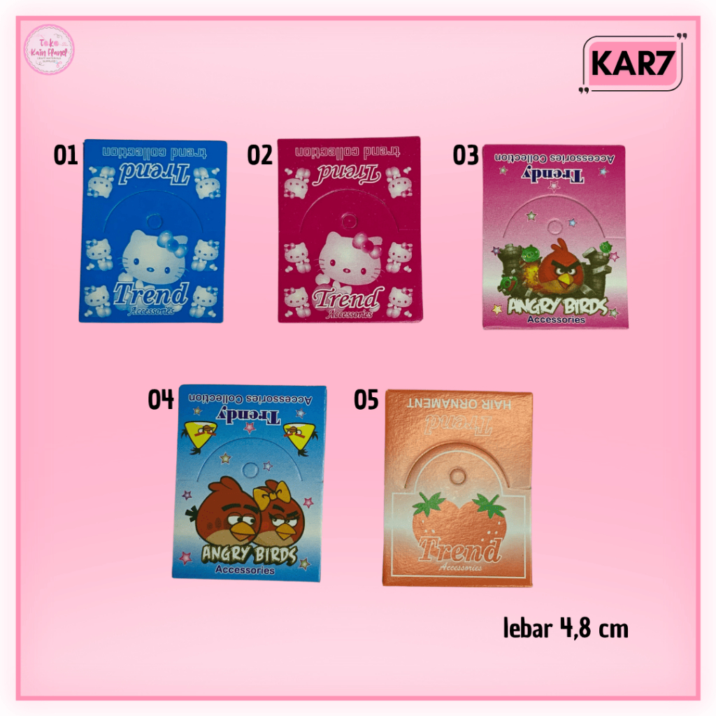 

KAR7 KAR (Hang Tag) lebar 4.8 cm (Per Lusin)