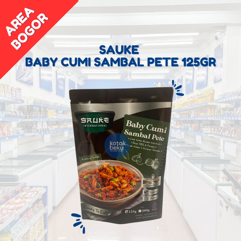 

SAUKE BABY CUMI SAMBAL PETE 125GR
