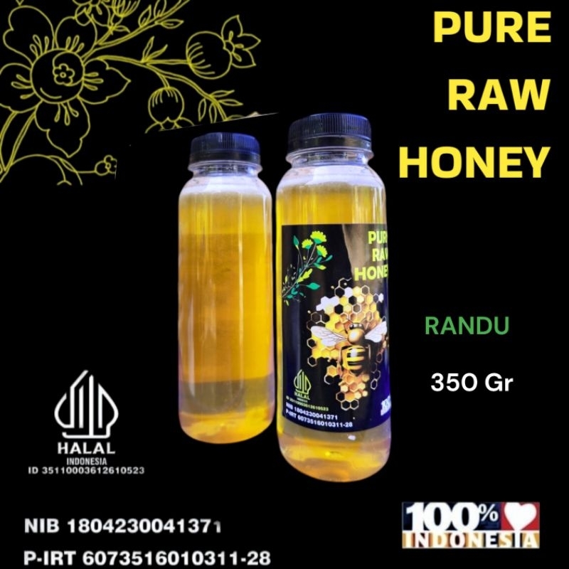 

PROMO MADU 350Gr TERLARIS MADU RANDU NEXTAR BUNGA RANDU MADU ASLI