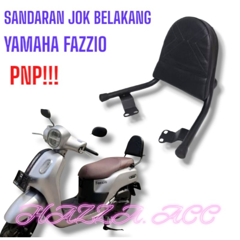 SANDARAN JOK BELAKANG YAMAHA FAZZIO