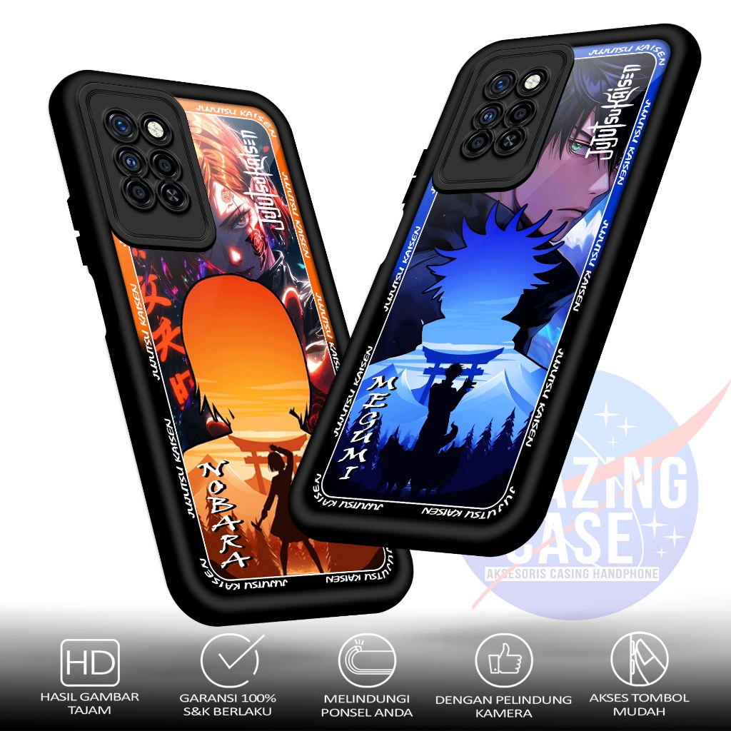 Case Premium Compatible For INFINIX NOTE 10 PRO NOTE 10 PRO NFC  Motif JTSK Casing Softcase Glossy A