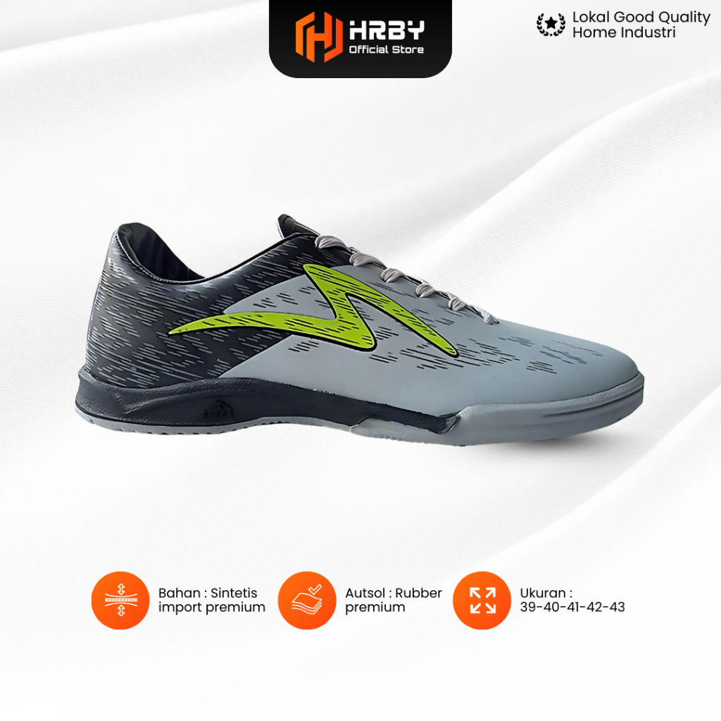 Sepatu Futsal Specs Accelerator Alpha Garuda Attack Olahraga Indoor