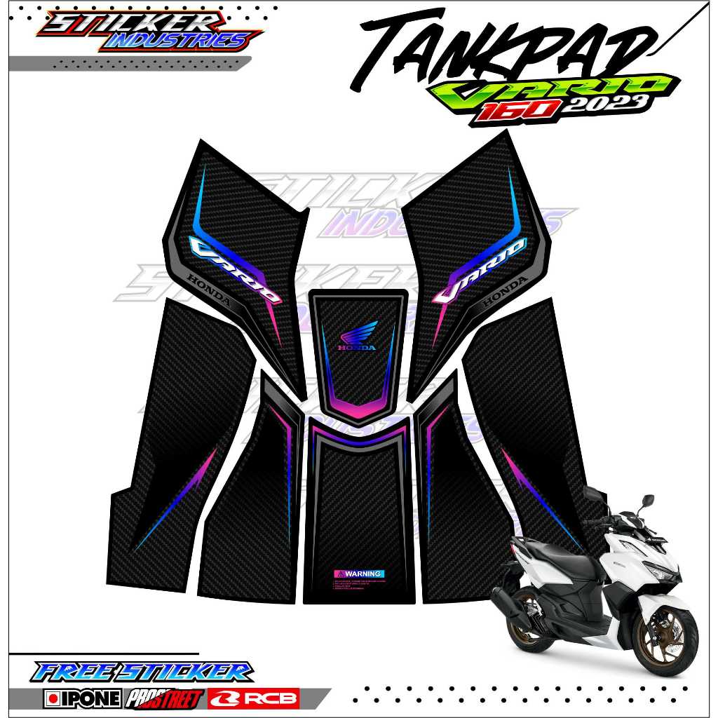 PELINDUNG DASHBOARD TANKPAD HONDA VARIO 160 2023 / STICKER TANKPAD MOTOR HONDA VARIO 160 2023