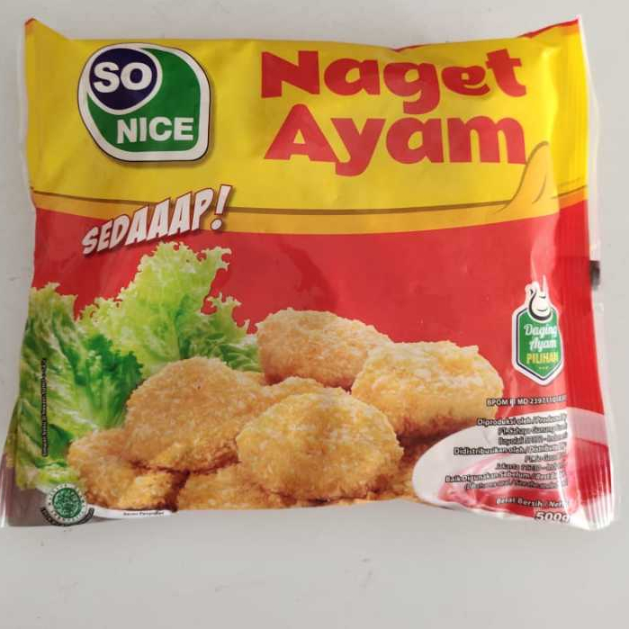 

SO NICE NUGGET AYAM 500 GRAM