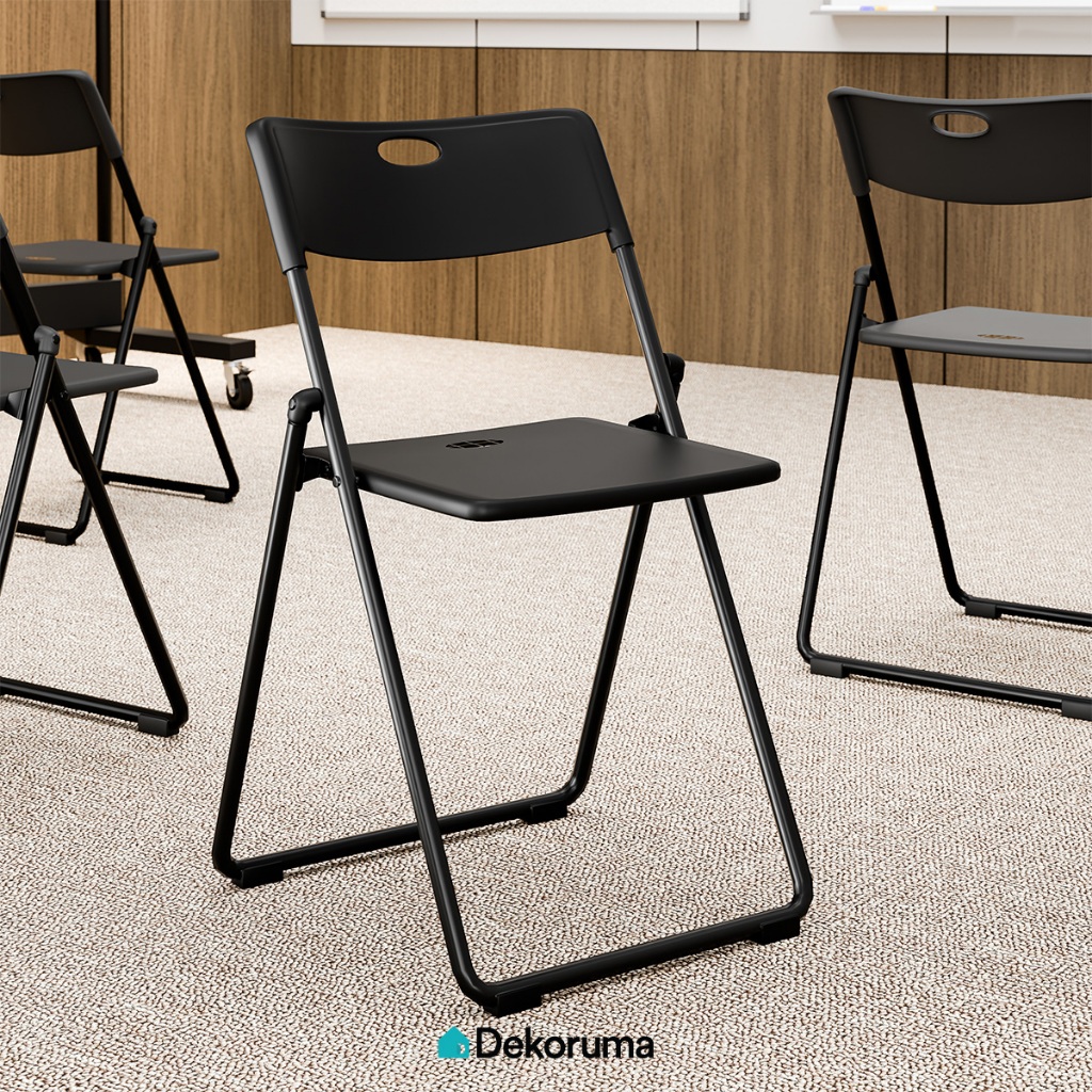Dekoruma DEON Kursi Lipat Serbaguna / Foldable Chair / Folding Chair / Kursi Santai Outdoor Plastik 