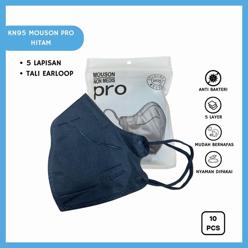 Masker KN95 Mouson | Masker KN95 Pro - Mouson | Masker KN95 | Masker KN95 Pro Mouson | Mouson Pro
