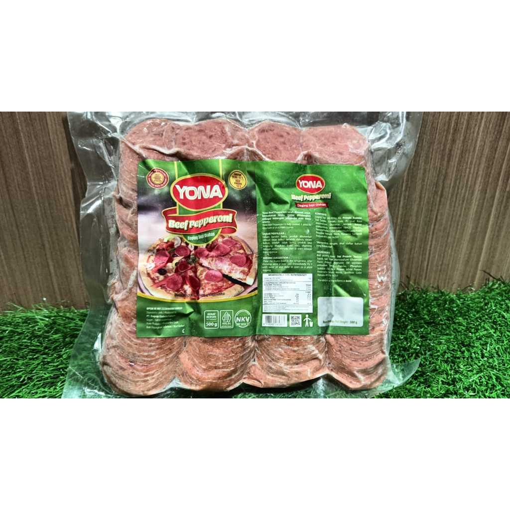 

YONA BEEF PEPPERONI 500GR