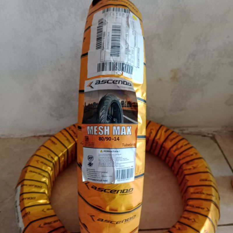 Ban Ascendo 80/90-14 TUBELES