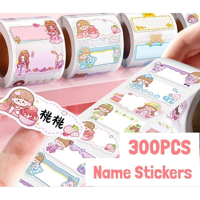 

1 Roll Stiker Nama / Name Sticker / Label tag Nama