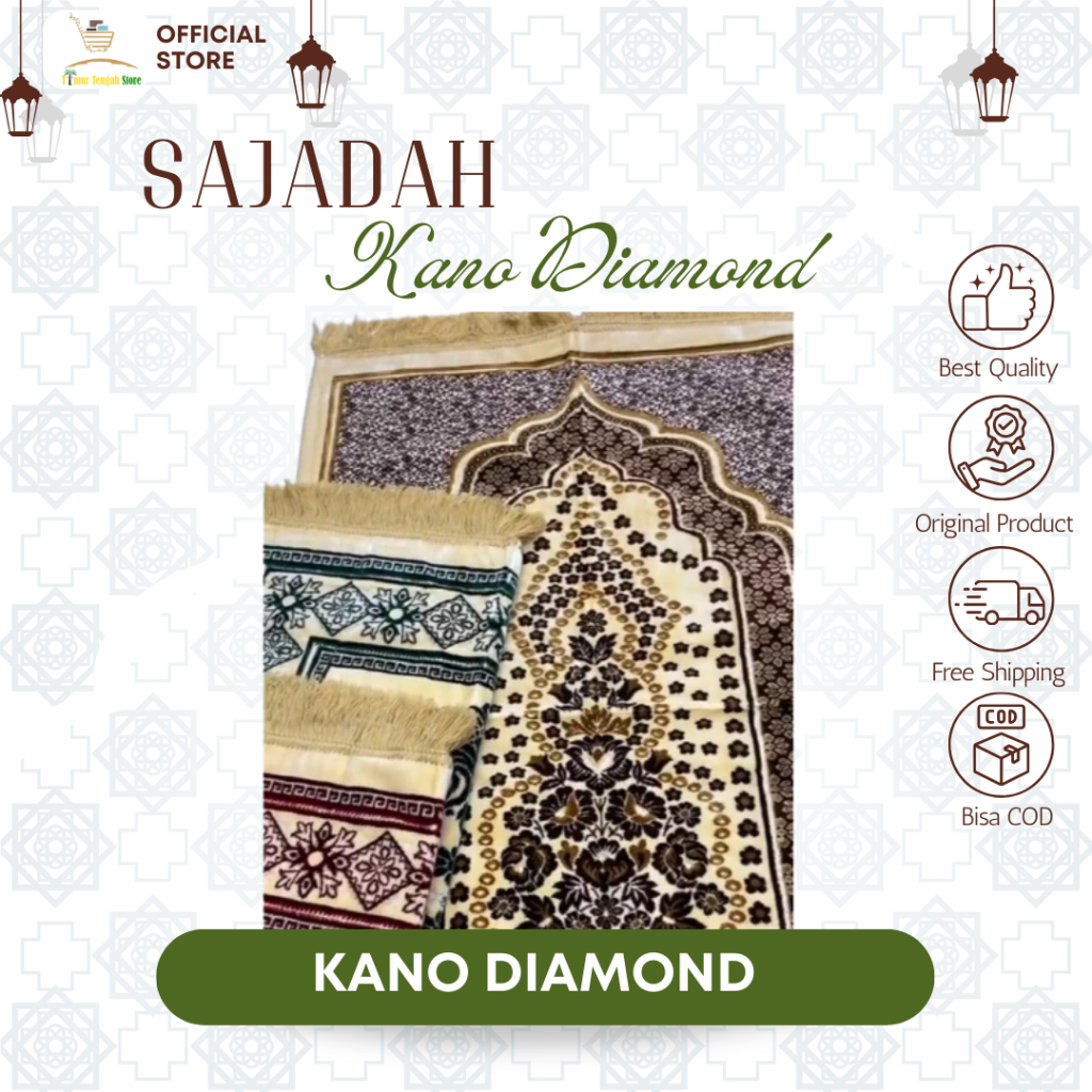 Sajadah Kano Diamond | Sajadah Turki