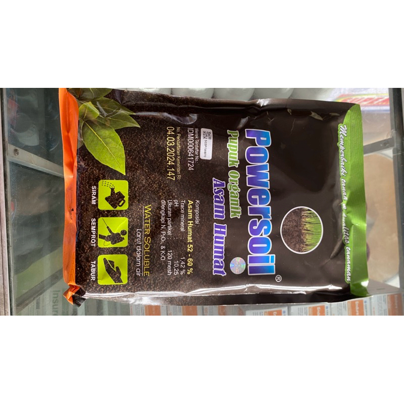POWER SOIL pupuk organik asam humat