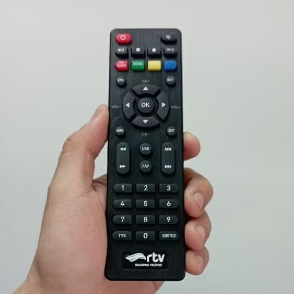 Remot Remote Set Top Box STB DVB-T2 Digital TV CBM RTV