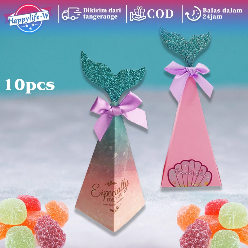 

Tas Snack Ultah Mermaid 10 Pcs Kotak Box Snack Permen Motif Mermaid Kotak Permen Ulang Tahun Sekali Pakai