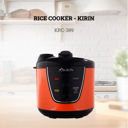 Kirin rice cooker stainless steel krc-389