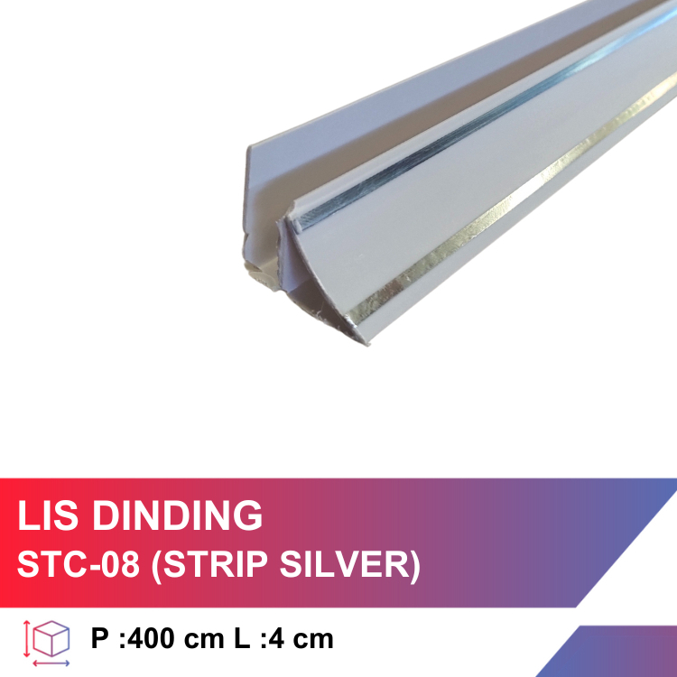 Lis Dinding PVC List Plafon PVC Lis Sudut Plafon Untuk Pinggiran 4 cm