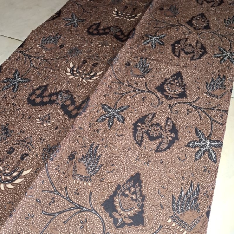 Jarik Wahyu Temurun Alus Warna Dagel Coklat Batik Malyka Solo