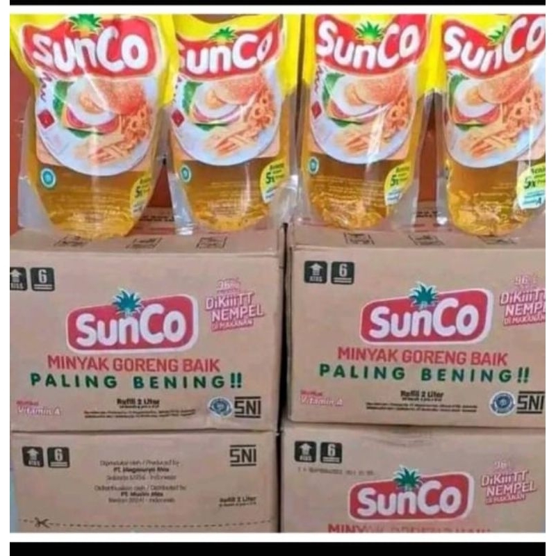 

Minyak goreng Sunco 2liter pouch
