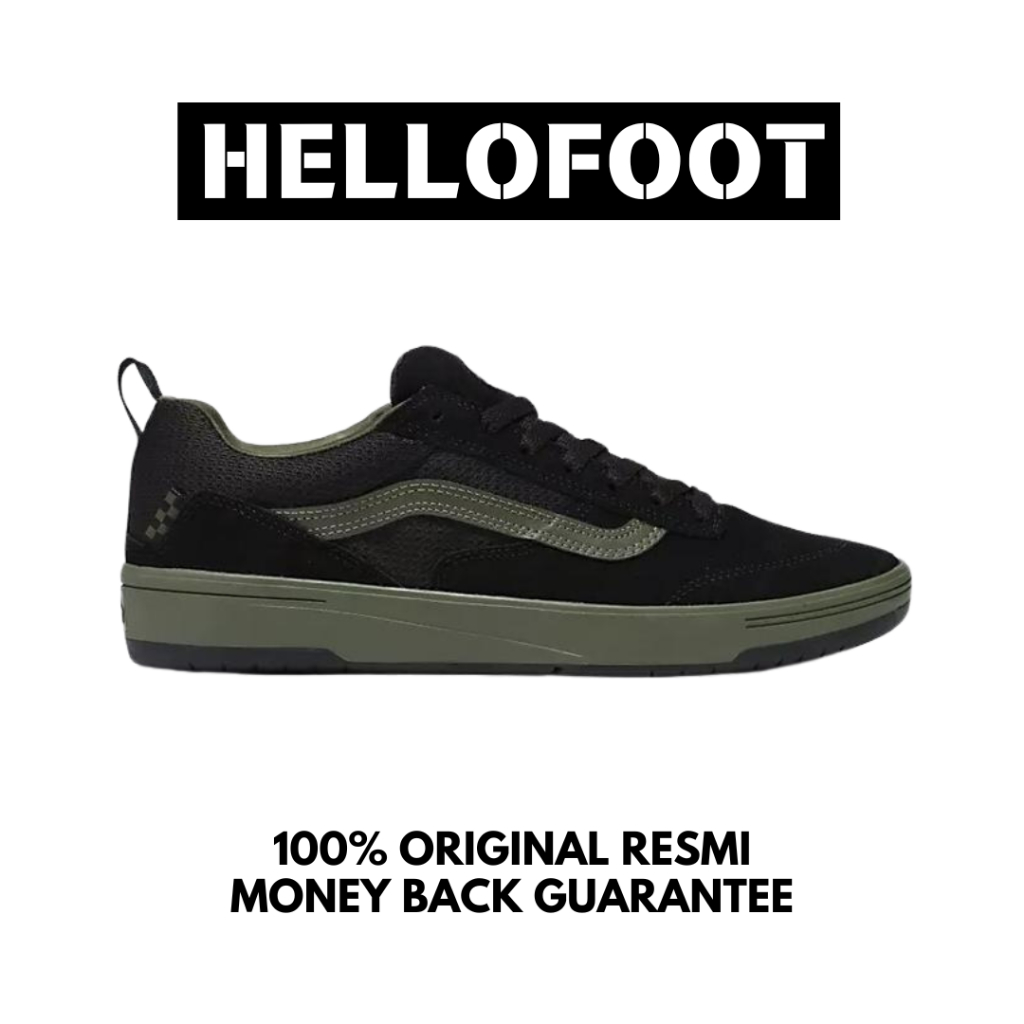 Sepatu Vans Zahba Pro Skate Fatigue Black  [100% Original Resmi]