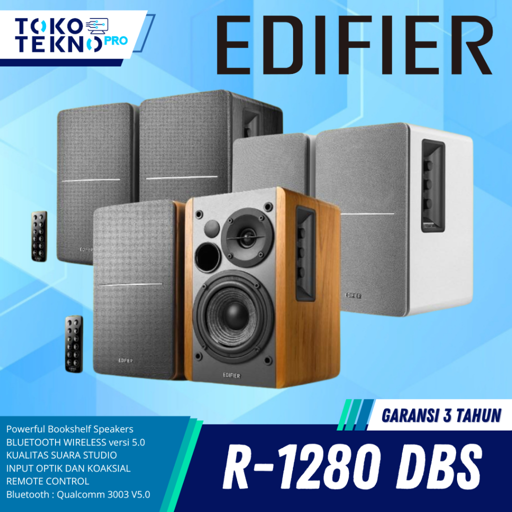 Edifier R1280DB / R1280DBs / R-1280DB / R-1280DBs Powered Bluetooth Bookshelf Speakers