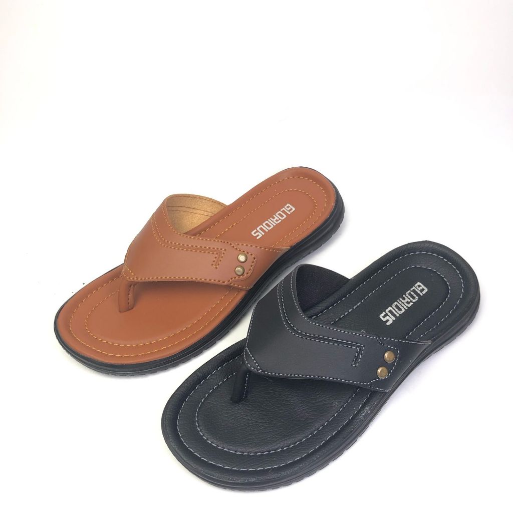 Sandal Pria Kulit Original Sandal Pria Jepit Kulit Casual Sandal Pria Kulit Termurah Sandal Pria Kul