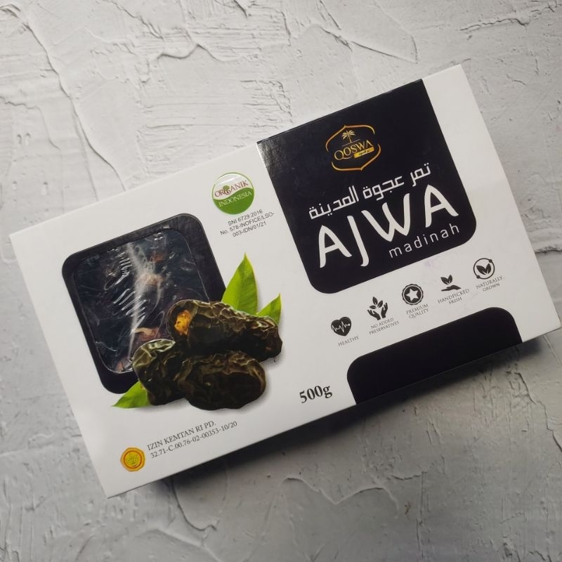 

Kurma Ajwa Madinah Qoswa 500 Gram