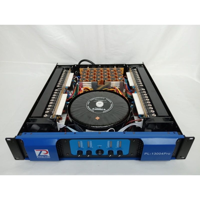 POWER AMPLIFIER PASLINE PL-13004 POWER AMPLI 4 CHANNEL 4X1300W 8 OHM PL 13004