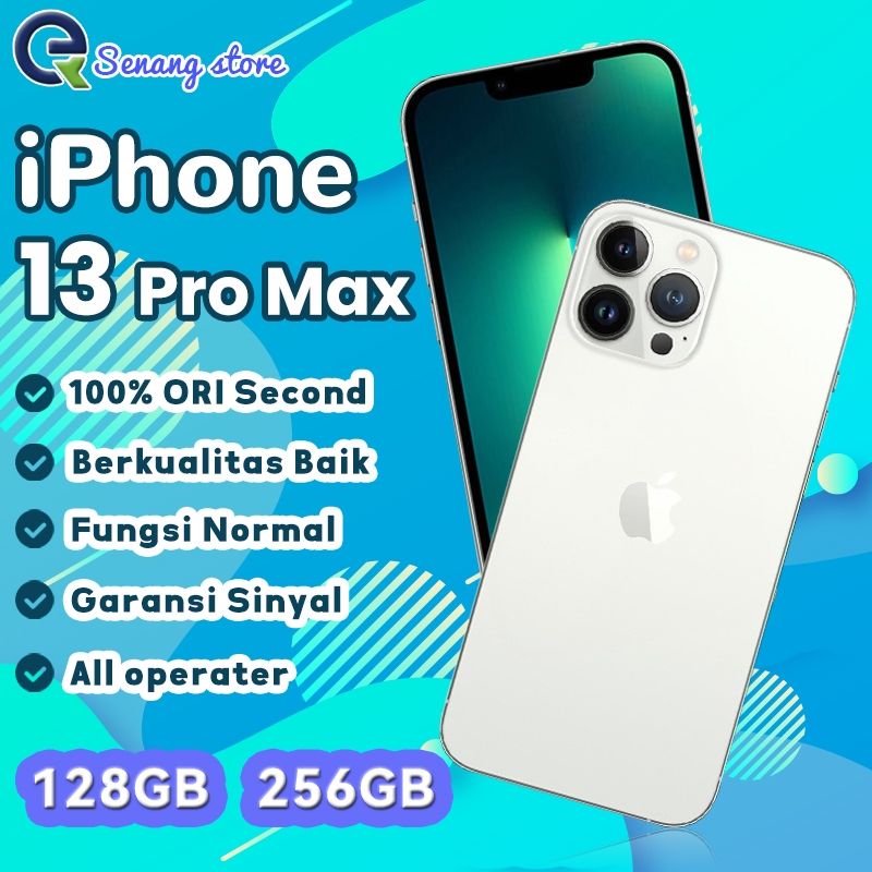 iphone 13 Pro Max 128GB 256GB fulset Beaks Ori Mulus All fungsi aman 3U green no simlock IP 13promax