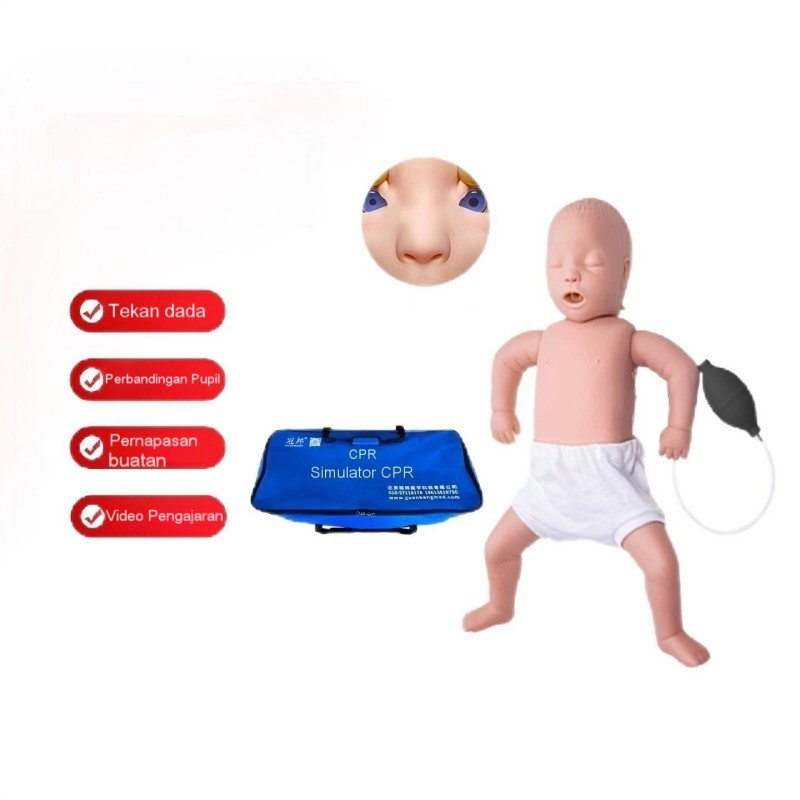 Infant Baby Cpr-Aed Manekin Cpr Manikin Practi-Baby Prestan Untuk Aed Training