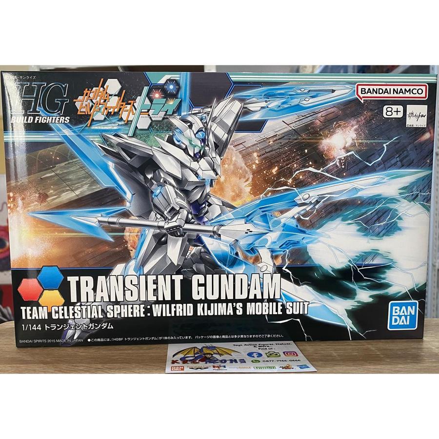 BANDAI GUNPLA HIGH GRADE 1/144 HG HGBF TRANSIENT GUNDAM MODEL KIT