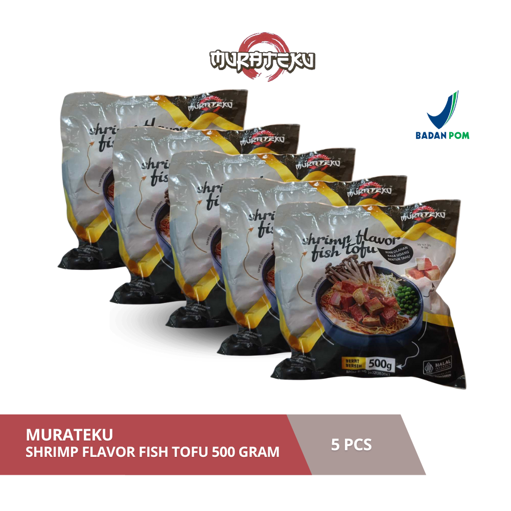 

Murateku Shrimp Flavor Fish Tofu 500 Gram - 5 Pcs