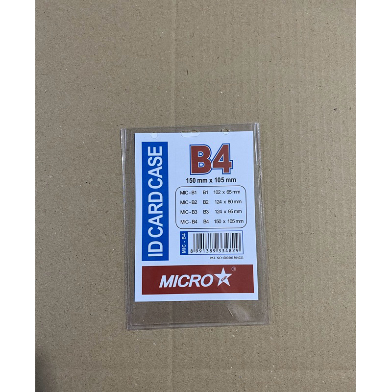 

GROSIR PLASTIK ID CARD MICROSTAR B4 (min order 20 pcs)