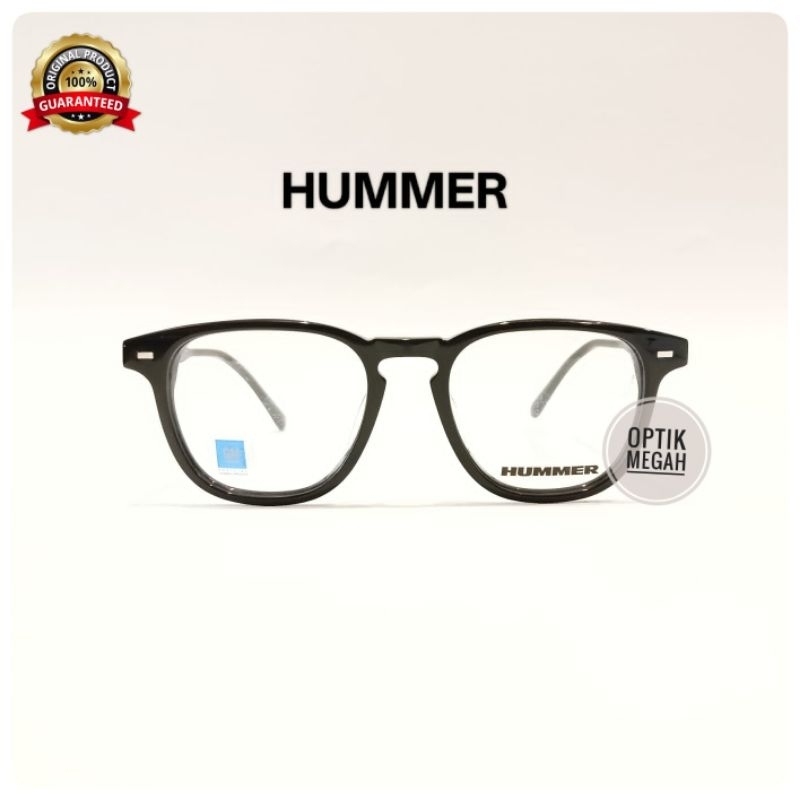 Kacamata HUMMER Original - H564 Black - Optik Megah, Glasses Eyewear