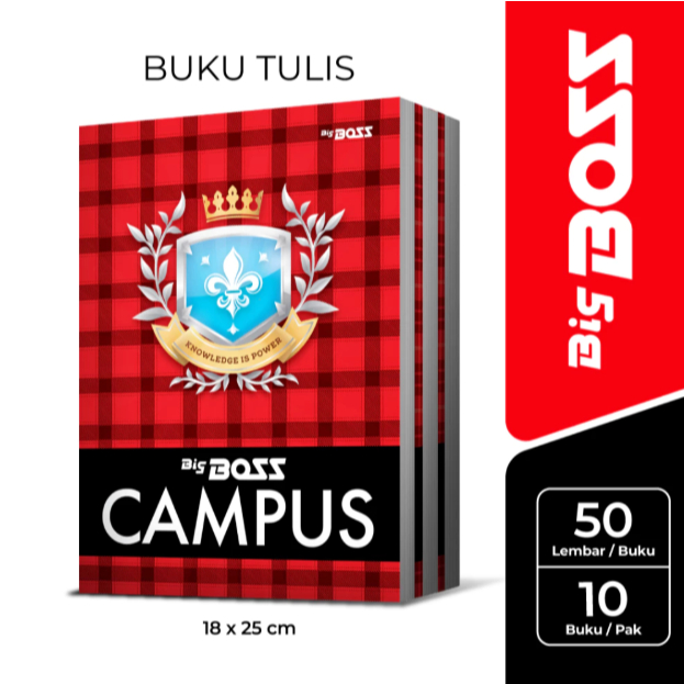 

BigBoss Campus Buku Tulis 50 Lembar