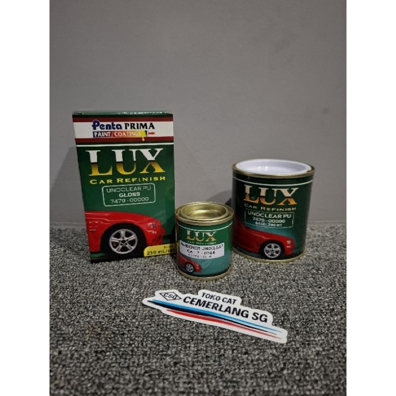 CLEAR LUX GLOSS  250ML, PERNIS MENGKILAP