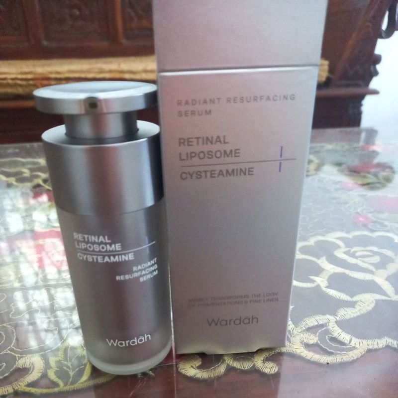 wardah retinal liposome cysteamine preloved