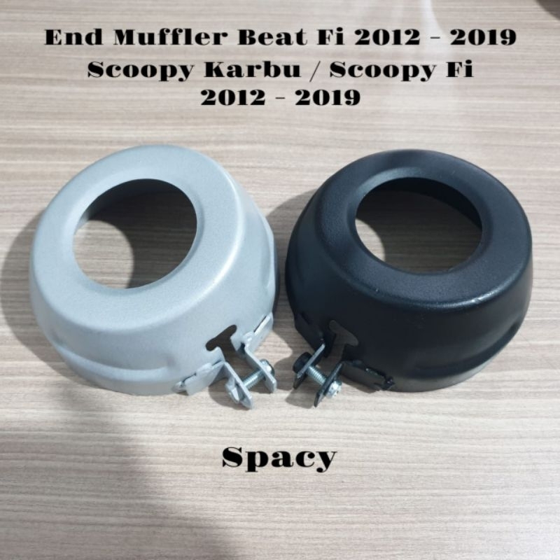 End Muffler End Cup Moncong Knalpot Beat Fi Esp Scoopy Karbu Fi Spacy Beat Street