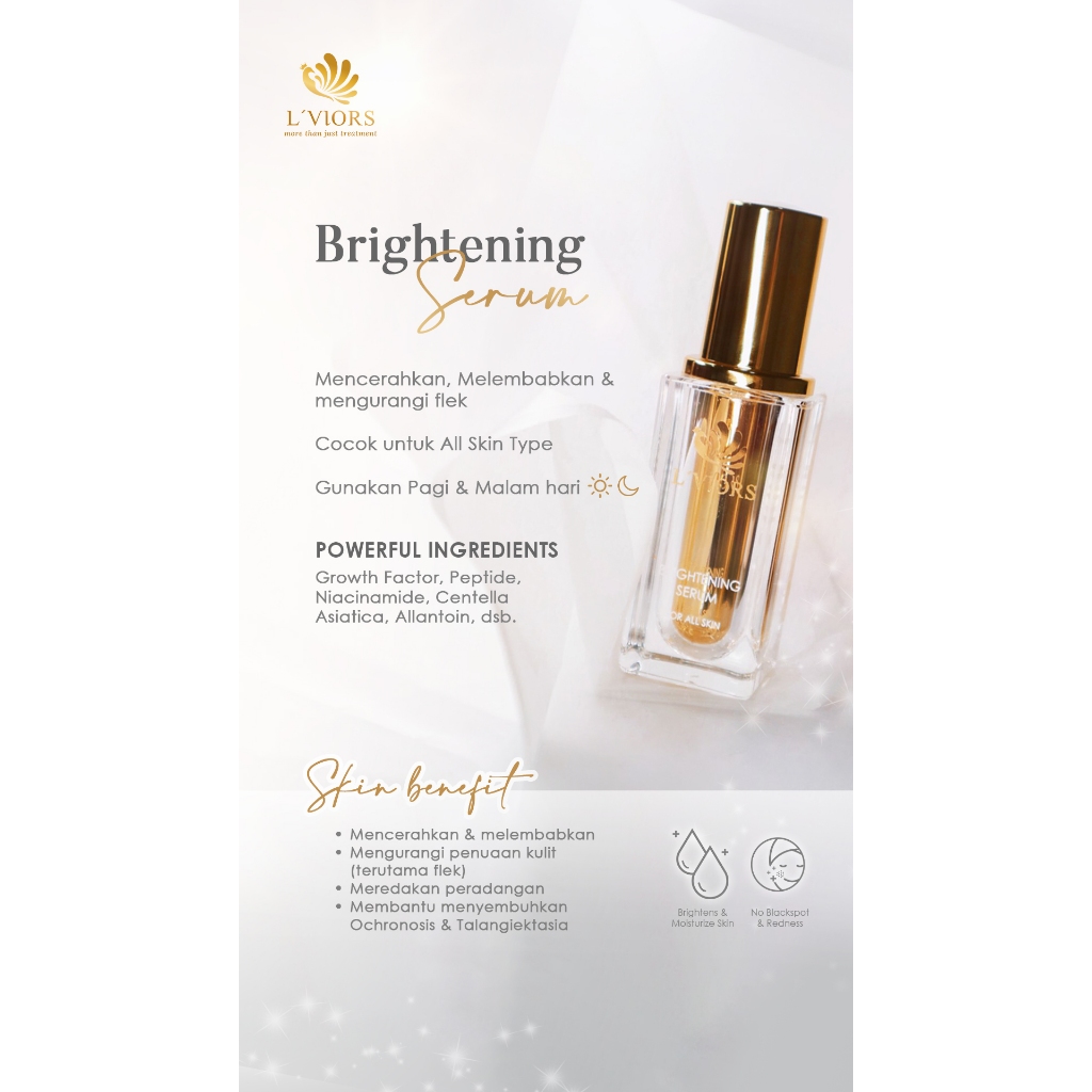L'VIORS BRIGHTENING SERUM (LVIORS Serum ALL IN ONE 30ml)
