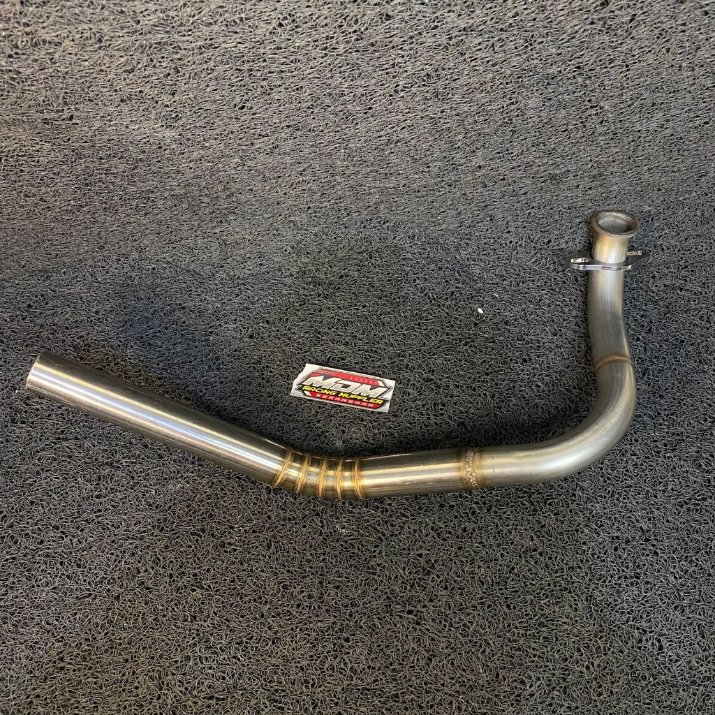 PIPA LEHERAN KNALPOT / LEHERAN KNALPOT VARIO 125/150 ATAS CACING DIAMETER 28-32MM