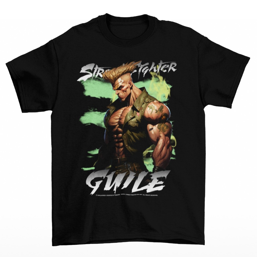 [COD] Tomoinc New Street Fighter Fans Art - Guile Unisex Tee
