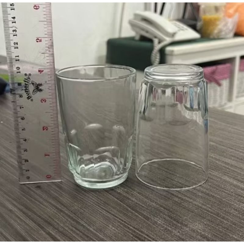 Gelas Kopi KO9 Isi 6 Pcs / Gelas Minum Biasa / Gelas Kaca