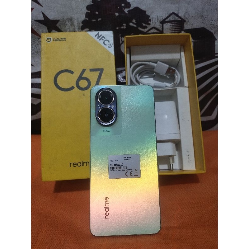 Realme C67 Second Ram 8/128 Lengkap Mulus 100% Original
