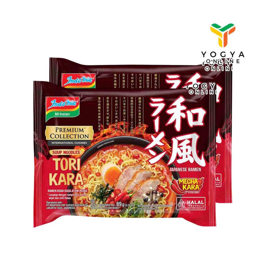

2Pcs Indomie Japanese Tori Kara Ramen 89Gr