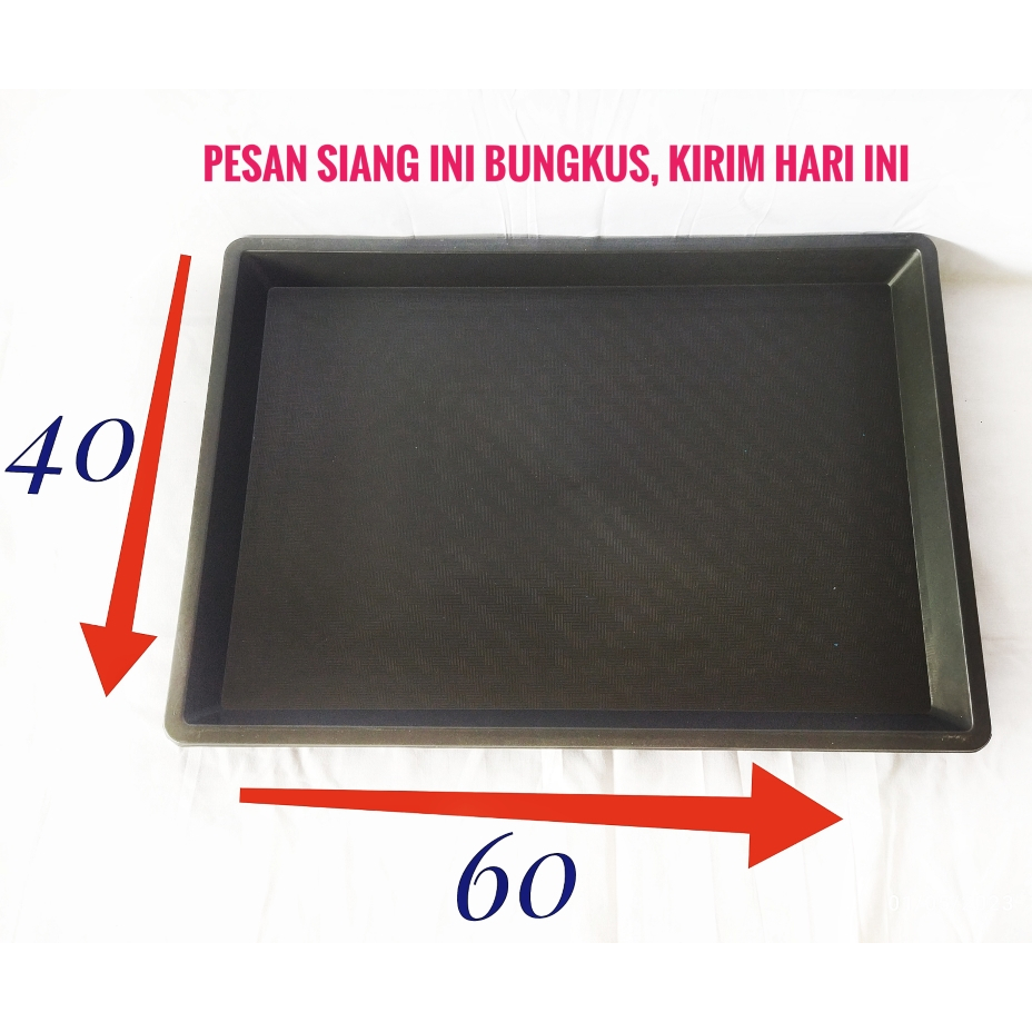 Tatakan  Alas kandang BakiTray kandang besi kotak 60X40 CM Serbaguna