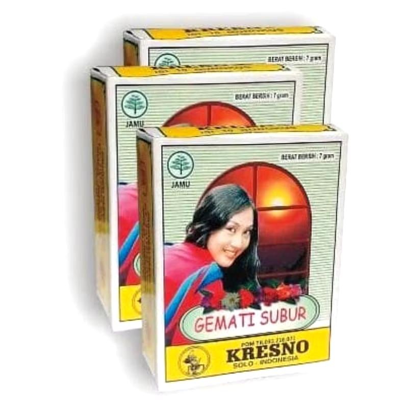 

jamu kresno subur kandungan serbuk isi 10 pcs gemati subur