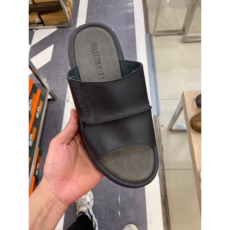 sandal pria flat/sandal selop WATCHOUT ori matahari