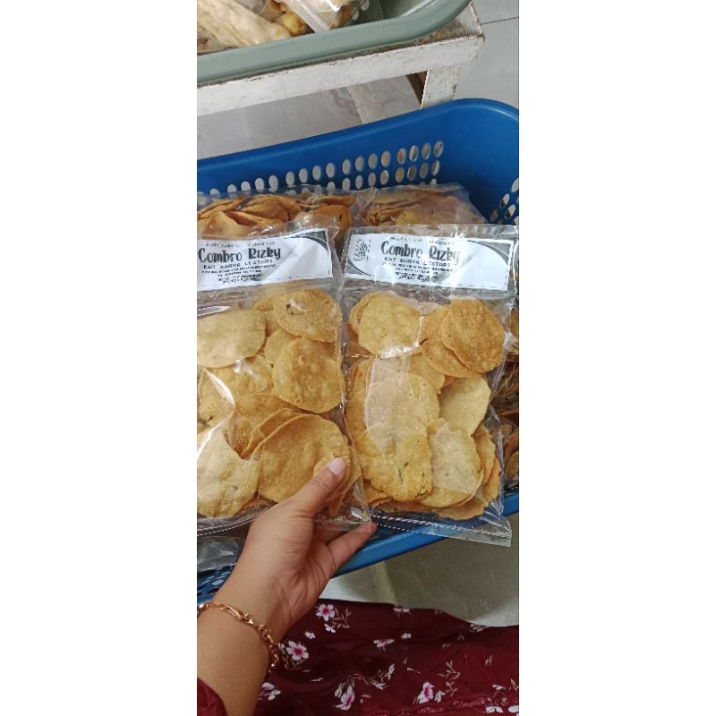 

combro rizky / combro singkong jadul / kripik combro / combro kering home made
